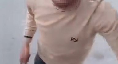 TIR şoförü, kazanın ardından meslektaşının aracına demir sopayla saldırdı