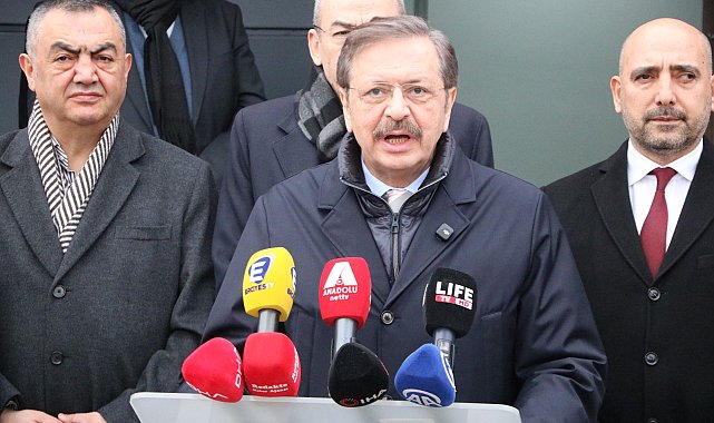 TOBB Başkanı Hisarcıklıoğlu Kayseri'de AR-GE Merkezi'ni ziyaret etti