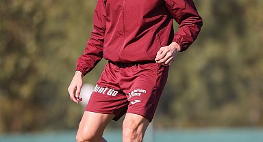 Trabzonspor, Çaykur Rizespor maçı hazırlıklarını sürdürdü