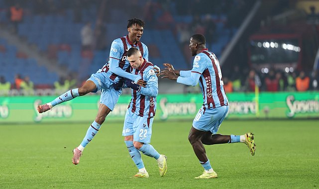 Trabzonspor kritik maçları tek farkla çözdü