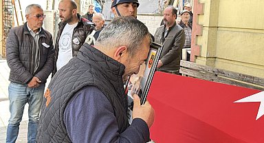 Trafik kazasında hayatını kaybeden uzman çavuş toprağa verildi