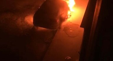 Trafik polisinin aracını kundaklayan sanıkların cezaları yeniden yargılamada azaldı