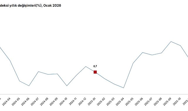 TÜİK: İnşaat üretimi ocakta arttı