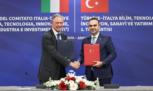 Türkiye-İtalya Bilim, Teknoloji, İnovasyon, Sanayi ve Yatırım Komitesi'nin ilk toplantısı Ankara'da yapıldı