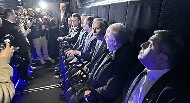 Türkiye'nin ilk uçan sineması 'Astorya', Samsun'da açıldı