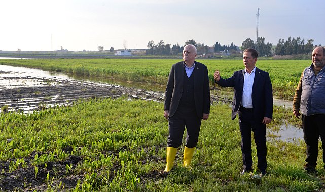 TZOB Genel Başkanı Bayraktar: Adana'da 36 bin 566 dönüm tarım alanı su altında kaldı