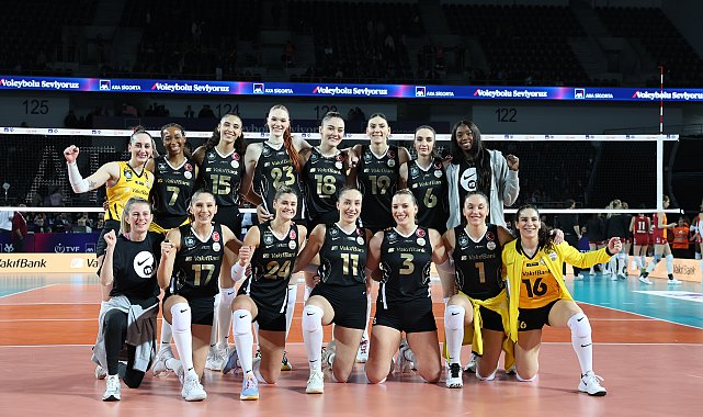 VakıfBank, AXA Sigorta Kupa Voley'de final biletini aldı
