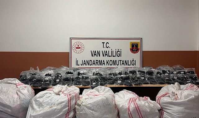 Van'da 5 milyon 800 bin TL'lik gümrük kaçağı eşya ele geçirildi