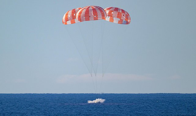 'Artemis 2' mürettebatı Dünya'ya döndü