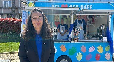 'Gel Çek Kafe' projesi otizmli bireyleri kampüste öğrencilerle buluşturdu