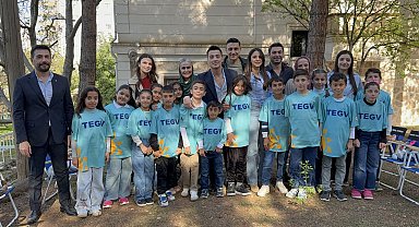 'Uzak Şehir' setinin kapıları çocuklara açıldı