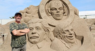 'Zaman Yolculuğu' temalı Kum Heykel Festivali başlıyor