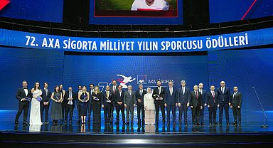 72'nci AXA Sigorta Milliyet Yılın Sporcusu Ödülleri sahiplerini buldu
