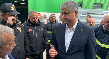 Adana'da geri dönüşüm tesisinde yangın