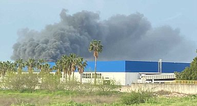 Adana'da geri dönüşüm tesisinde yangjn