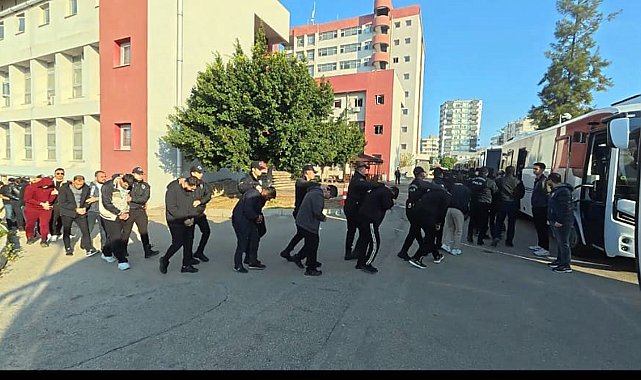 Adana'da suçtan elde edilen mal varlığını aklayan şüphelilere yönelik operasyon; 86 tutuklama