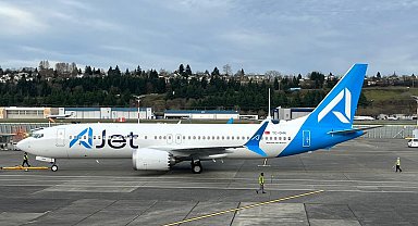 AJet'in yeni uçağı filoya katıldı