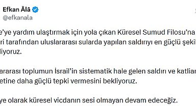 AK Parti'li Ala: Uluslararası toplumun İsrail'in katliam siyasetine daha güçlü tepki vermesini bekliyoruz