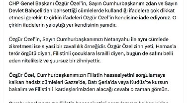 AK Parti'li Çelik: Özgür Özel zihniyeti, niteliksiz ve şuursuz bir zihniyettir