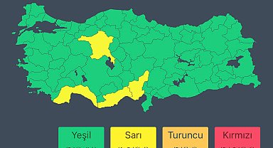 Akdeniz Bölgesi ve Ankara çevreleri için sağanak uyarısı