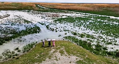 Akşehir Gölü, 8 yıllık kuraklık sonrası canlanıyor