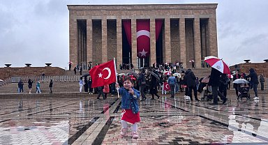 Anıtkabir'de '23 Nisan' coşkusu