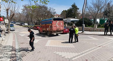 Ankara'da kamyonetin çarptığı Yakup Can, dedesinin elinden kaçmış
