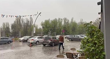 Ankara'da sağanak etkili oldu