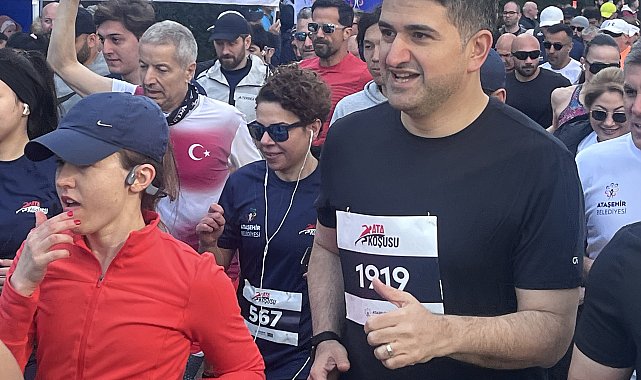 Ataşehir'de 'Ata Koşusu' düzenlendi