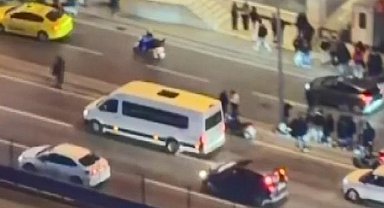 Avcılar D-100'de kaza; motokurye hayatını kaybetti