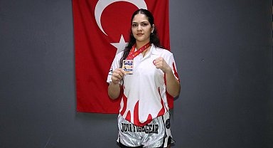 Avrupa şampiyonu Beste'nin hedefi dünya şampiyonluğu