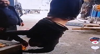 Ayağından vince asılan zihinsel engelli işçiye eziyet davasında 3 sanığa tahliye