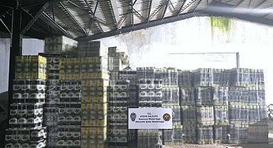 Aydın'da doluma hazır 6 bin litre tağşiş zeytinyağı ele geçirildi