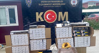 Aydın'da kaçakçılık operasyonu: 1 tutuklama
