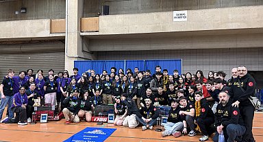 Bahçelievler Anadolu Lisesi 'Balta Robotics' takımı ABD'de 1'inci oldu, hedef dünya şampiyonluğu