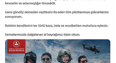 Bakan Çiftçi, 'Dünya Pilotlar Günü'nü kutladı