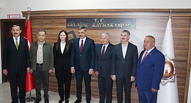 Bakan Çiftçi, kaymakamlık yaptığı ilk görev yeri olan ilçeyi ziyaret etti