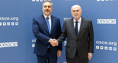 Bakan Fidan, AGİT Genel Sekreteri Sinirlioğlu ile görüştü