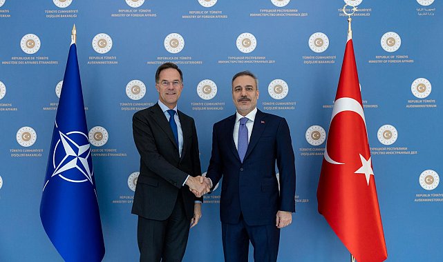 Bakan Fidan, NATO Genel Sekreteri Rutte ile görüştü
