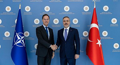 Bakan Fidan, NATO Genel Sekreteri Rutte ile görüştü
