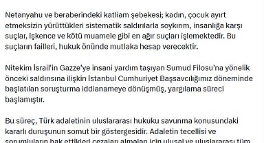 Bakan Gürlek: İsrail, uluslararası hukuku tanımadığını bir kez daha göstermiştir