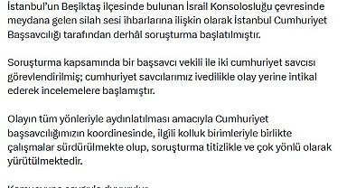 Bakan Gürlek: İstanbul'daki olaya ilişkin 1 başsavcı vekili ile 2 Cumhuriyet savcısı görevlendirildi