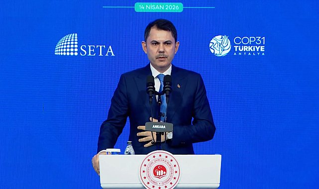 Bakan Kurum: COP31'de en çok su ve gıdaya dikkat çekeceğiz