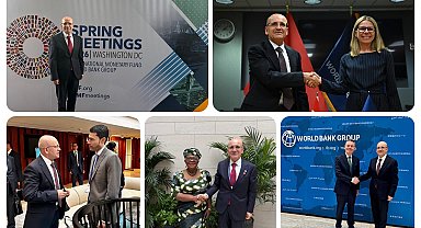 Bakan Şimşek: IMF-Dünya Bankası Bahar Toplantıları kapsamında verimli temaslarda bulunduk