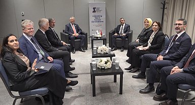 Bakan Tekin, OECD Genel Sekreteri Cormann ile bir araya geldi Ek görüntüyle