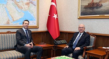 Bakanlar Güler ve Bayraktar bir araya geldi