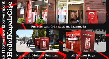 Balıkesirspor'da hedef kapalı gişe