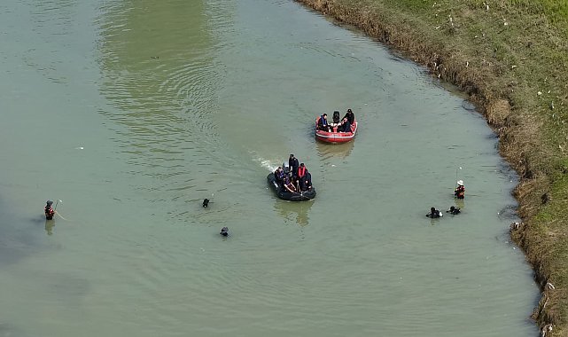 Berdan Çayı'nda kaybolan Batu'yu arama çalışmaları 9'uncu gününde