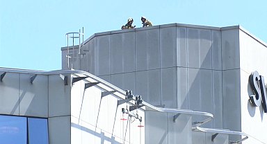 Beşiktaş'ta 20 katlı otelde yangın paniği Geniş haber