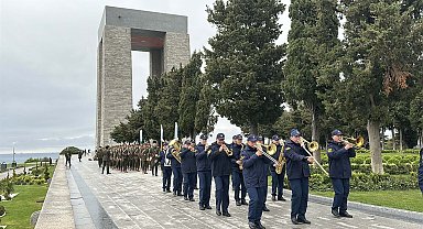 Çanakkale Kara Savaşları'nın 111'inci yılı anma töreninin provası yapıldı